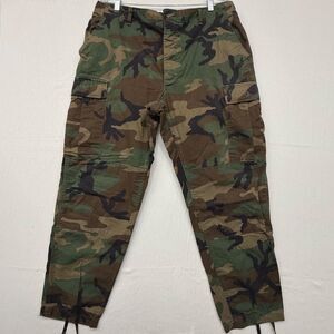 Military Camouflage Pattern Trousers Woodland Combat